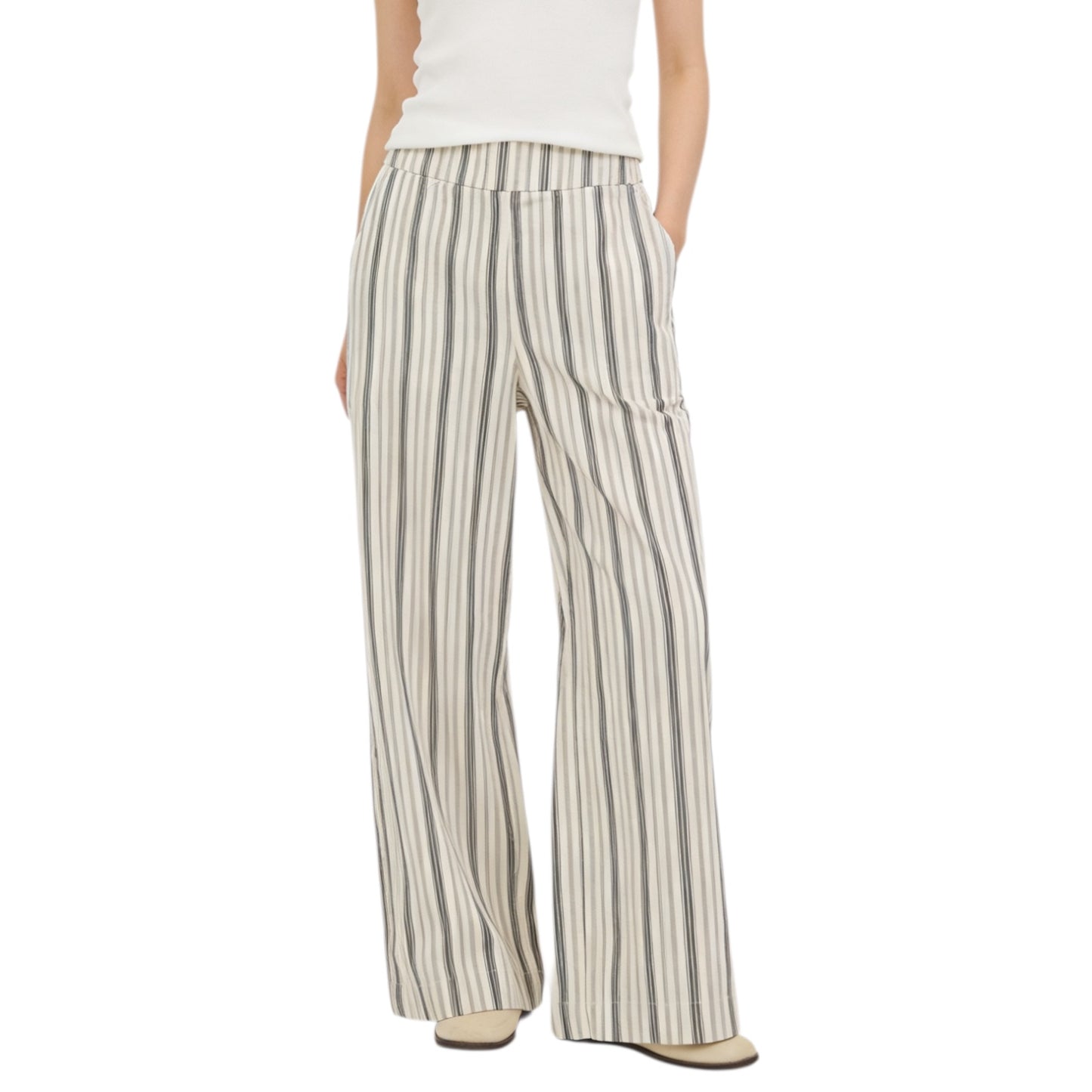 Relaxed Striped Trouser