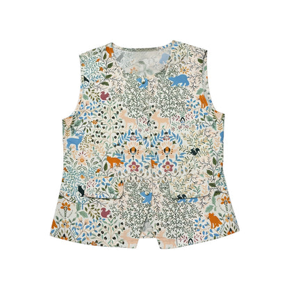 Sleeveless Printed Top