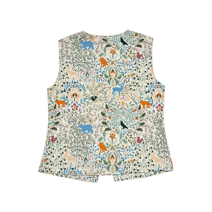Sleeveless Printed Top