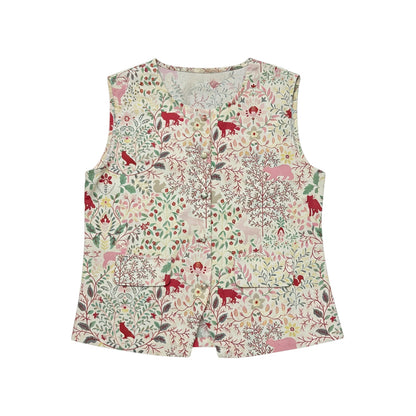 Sleeveless Printed Top