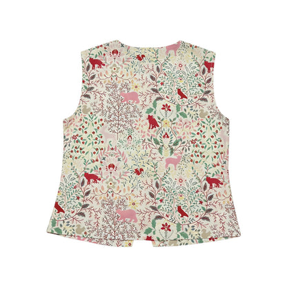 Sleeveless Printed Top