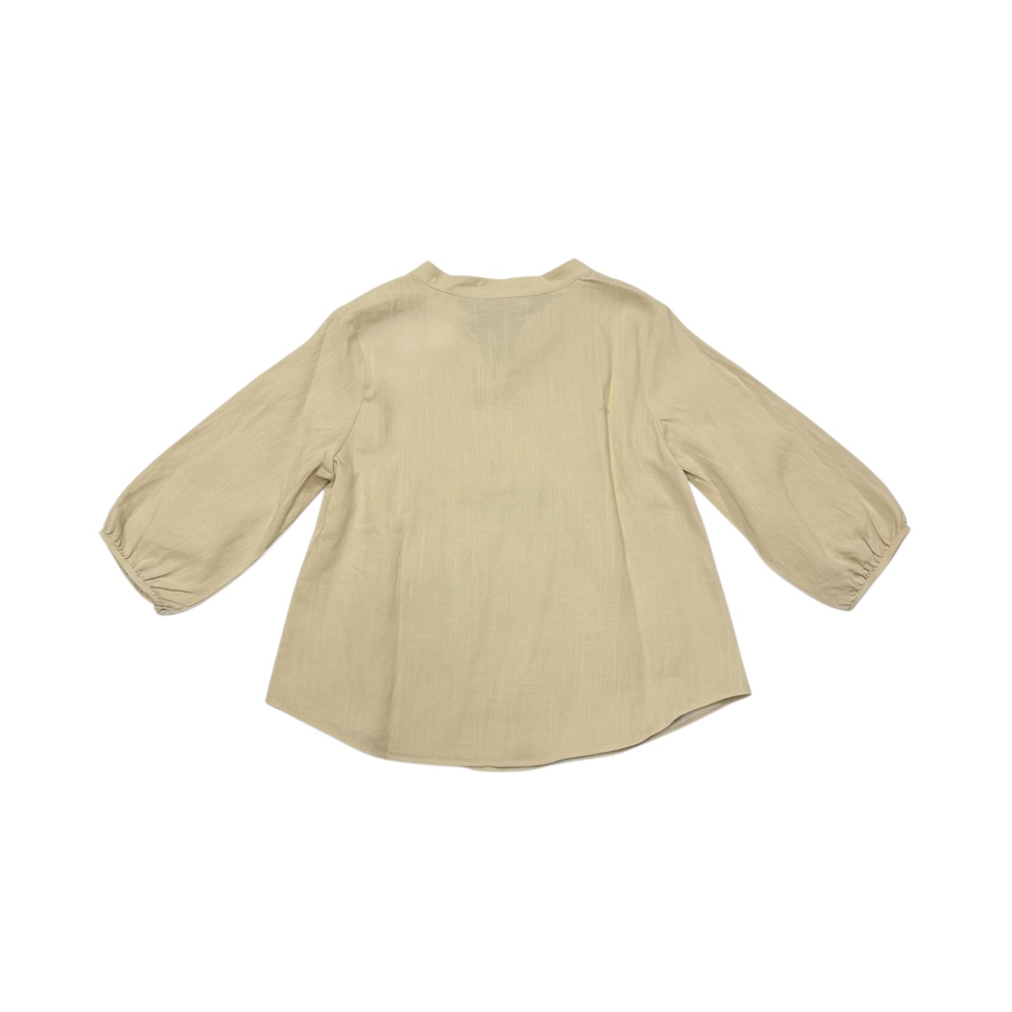 V Neck Linen Casual Top