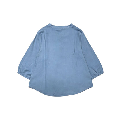 V Neck Linen Casual Top