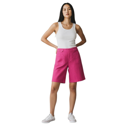 Linen Bermuda