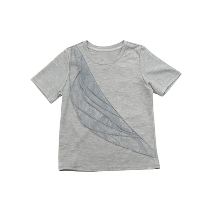 Asymmetrical Sheer Tee