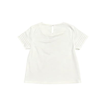 Tropical Leaf Print Top