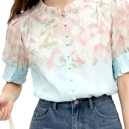 Pastel Floral Top