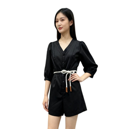 Romper with belt