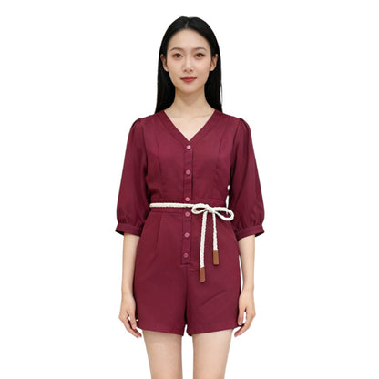 Romper with belt